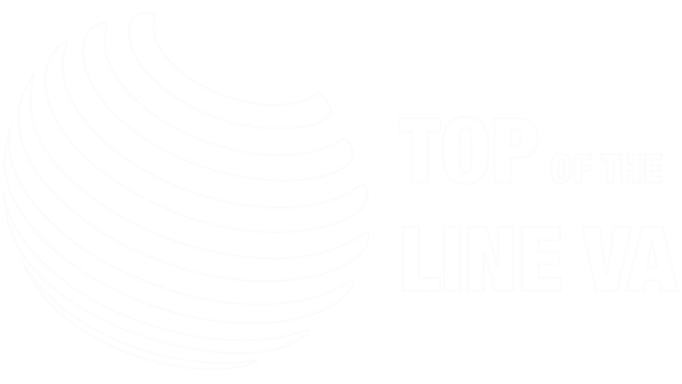Top Of The Line VA White Logo
